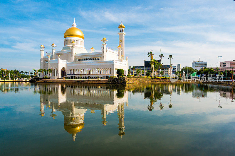 苏丹Omar Ali Saifuddin Mosque，文莱